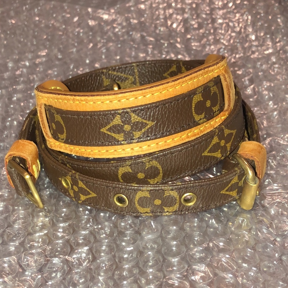 LOUIS VUITTON Replacement Monogram Canvas Shoulder Strap without LV Clasps